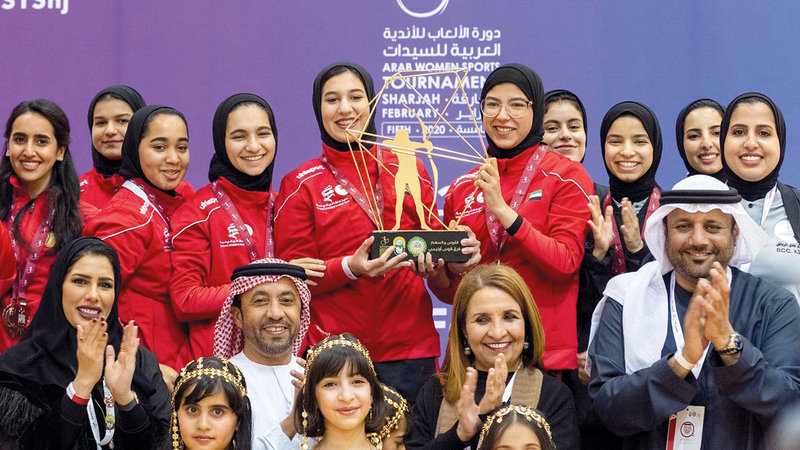 «القوس والسهم» ترفع رصيد الإمارات إلى 5 ذهبيات في «عربية السيدات»